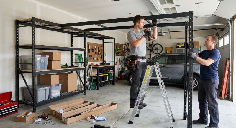 Garage Tool Rack Installation in Annapolis, MD