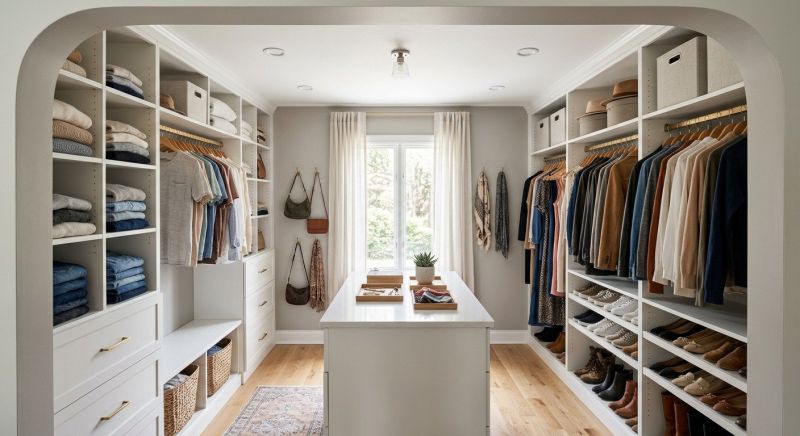 Mudroom Closet Installation in Winston Salem, NC