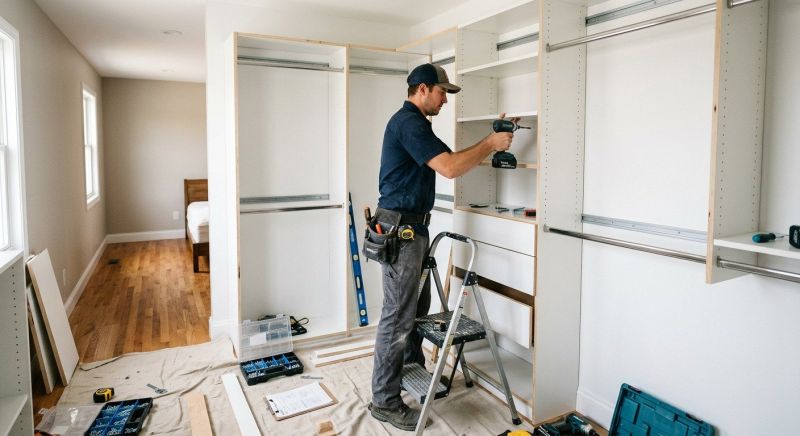 Walk In Closet Remodeling in Frederick, MD